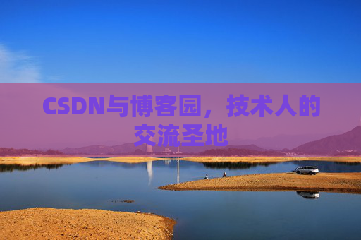 CSDN与博客园，技术人的交流圣地